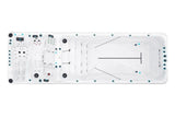 Energy Deep Swimspa | Sterling White with DARK GREY