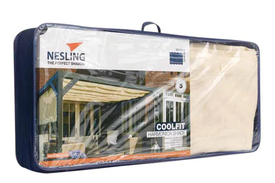 Platinum Sun & Shade | Coolfit Harmonica Schaduwdoek 200 x 500 cm | Off White