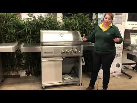 Heatstrip | Crossray 4 Built In BBQ | 4 Burner | 30 MB