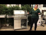 Heatstrip | Crossray 4 Built In BBQ | 4 Burner | 30 MB