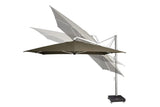 Platinum Sun & Shade | Icon Zweefparasol Premium 400 x 300 cm | Havana