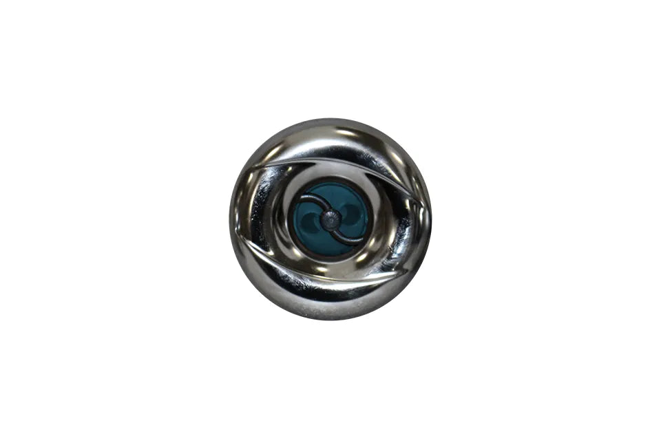Passion | 3 3/8 Mini Jet, Pulsator, Snap-In, Smooth, Chrome-Green