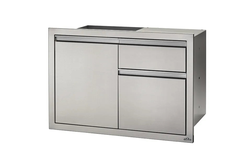 Napoleon | Inbouw Module | Deur + ladeset 2 Combinatie Smal | 91x60cm