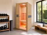 Joanne 1 Infraroodcabine - Fonteyn in een home gym (sfeerbeeld)