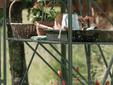 Royal Well | Tafel Kate I Tuinkas | Groengrijs