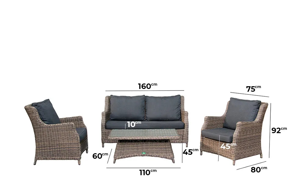 Fonteyn | La Donna 2.0 Loungeset | Cappuccino