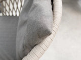 Borek | Majinto Zit- en Rugkussen Tuinstoel | Dark Taupe
