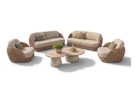 Max & Luuk | Orvieto Loungeset - studio witte achtergrond