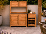 Passion Grills | Milano Buitenkeuken Opstelling 07 | Belgium Dark Grey