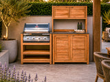 Passion Grills | Milano Buitenkeuken Opstelling 09 | Belgium Dark Grey