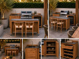 Passion Grills | Milano Buitenkeuken Opstelling 10 | Belgium Dark Grey