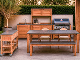 Passion Grills | Milano Buitenkeuken Opstelling 12 | Belgium Dark Grey