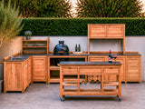 Passion Grills | Milano Buitenkeuken Opstelling 15 | Belgium Dark Grey