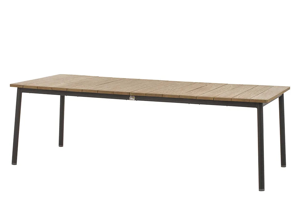 Apple Bee | Milou Tuintafel 240 x 100 cm | Teak-Black