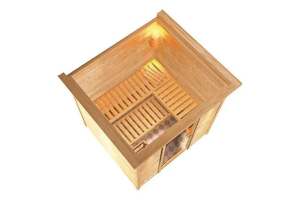 Karibu | Mojave Sauna | Bronzeglas Deur