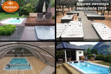 Energy Swimspa | Sterling White with DARK GREY