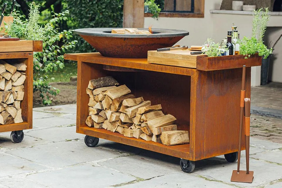 OFYR | Island Corten 100 PRO | Teak Wood