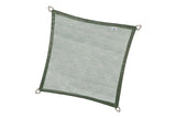 Platinum Sun & Shade | Coolfit Schaduwdoek Vierkant 360 x 360 cm | Olijf