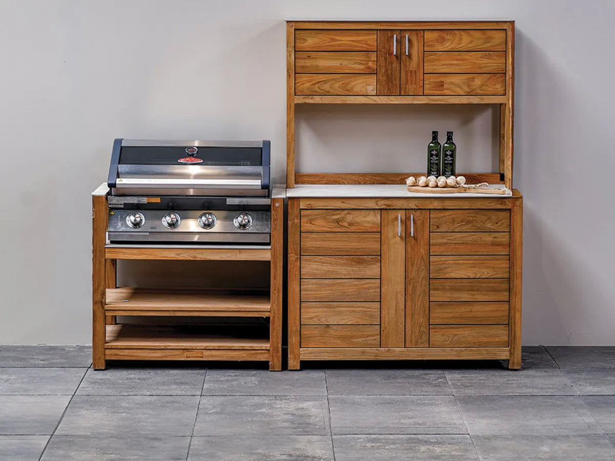Passion Grills | Milano Buitenkeuken Opstelling 10 | Albastro Cream