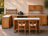 Passion Grills | Milano Buitenkeuken Opstelling 18 | Albastro Cream