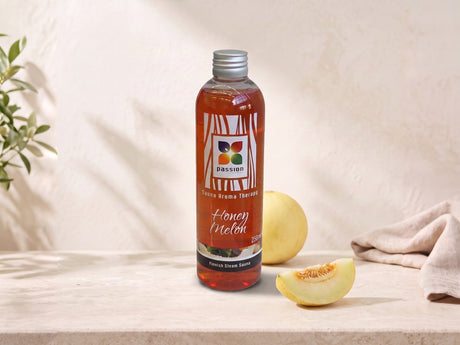 Passion Honey Melon – aroma in een gestileerde productafbeelding