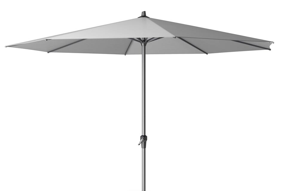 Platinum Sun & Shade | Riva Parasol Ø350 cm | Lichtgrijs