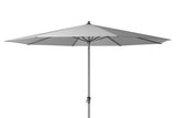 Platinum Sun & Shade | Riva Parasol Ø400 cm | Lichtgrijs