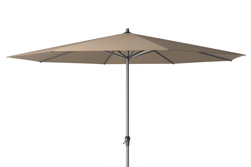 Platinum Sun & Shade | Riva Parasol Ø400 cm | Taupe