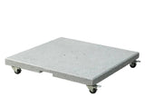 Platinum Sun & Shade | Salerno Parasolvoet Graniet met Wielen | 120 kg