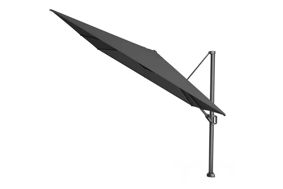 Platinum Sun & Shade | Challenger T¹ Zweefparasol Premium 400 x 300 cm | Faded Black