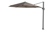 Platinum Sun & Shade | Challenger T¹ Zweefparasol Premium Ø350 cm | Havana