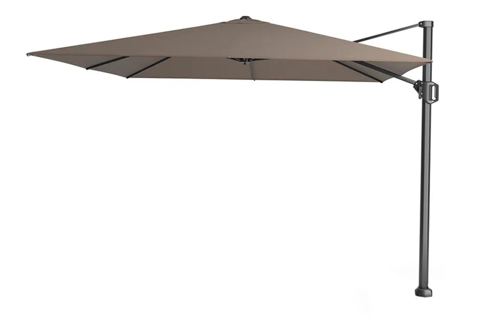 Platinum Sun & Shade | Challenger T¹ Zweefparasol Premium 300 x 300 cm | Havana