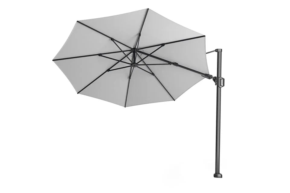 Platinum Sun & Shade | Challenger T² Zweefparasol Ø350 cm | Wit