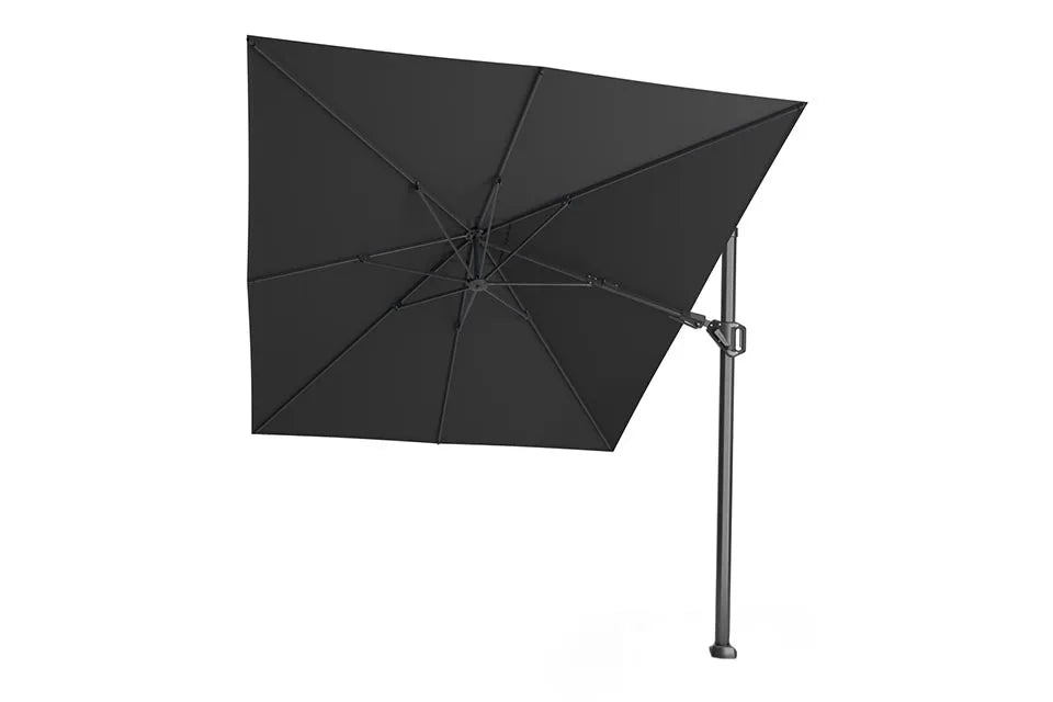 Platinum Sun & Shade | Challenger T² Zweefparasol Premium 350 x 260 cm | Faded Black