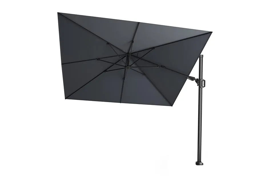 Platinum Sun & Shade | Challenger T² Zweefparasol 300 x 300 cm | Antraciet