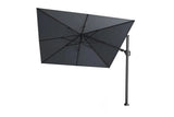 Platinum Sun & Shade | Challenger T² Zweefparasol 300 x 300 cm | Antraciet