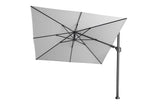 Platinum Sun & Shade | Challenger T² Zweefparasol 300 x 300 cm | Wit