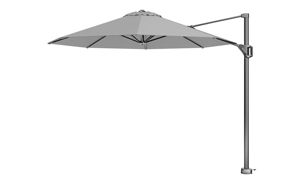 Platinum Sun & Shade | Voyager T¹ Zweefparasol Ø 300 cm | Lichtgrijs