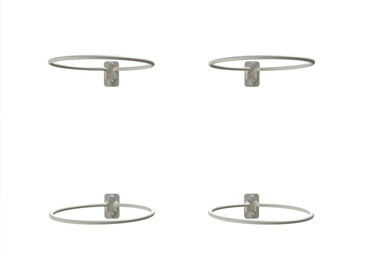 Royal Well | Pothouder Set van 4 | Wit
