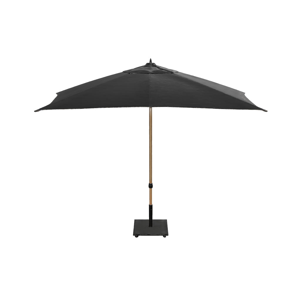 4 Seasons Outdoor | Azzurro Parasol 200 x 300 cm | Houtlook-Charcoal