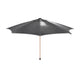 4 Seasons Outdoor | Azzurro Parasol Ø300 cm | Houtlook-Charcoal
