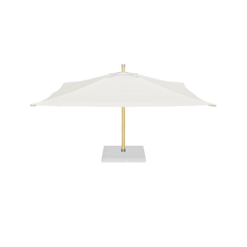 4 Seasons Outdoor Hacienda Parasol 300 x 400 cm Houtlook-Sand, foto 2 van 2