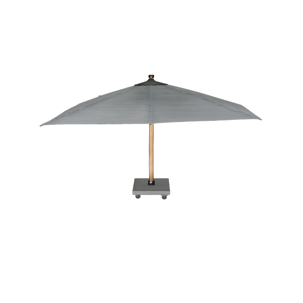 4 Seasons Outdoor | Siesta Premium Parasol 300 x 300 cm | Houtlook-Charcoal
