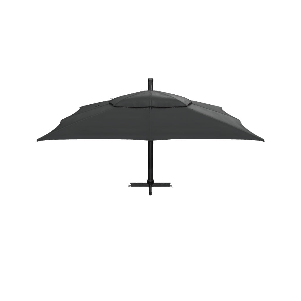 4 Seasons Outdoor | Hacienda Zweefparasol 300 x 400 cm | Charcoal
