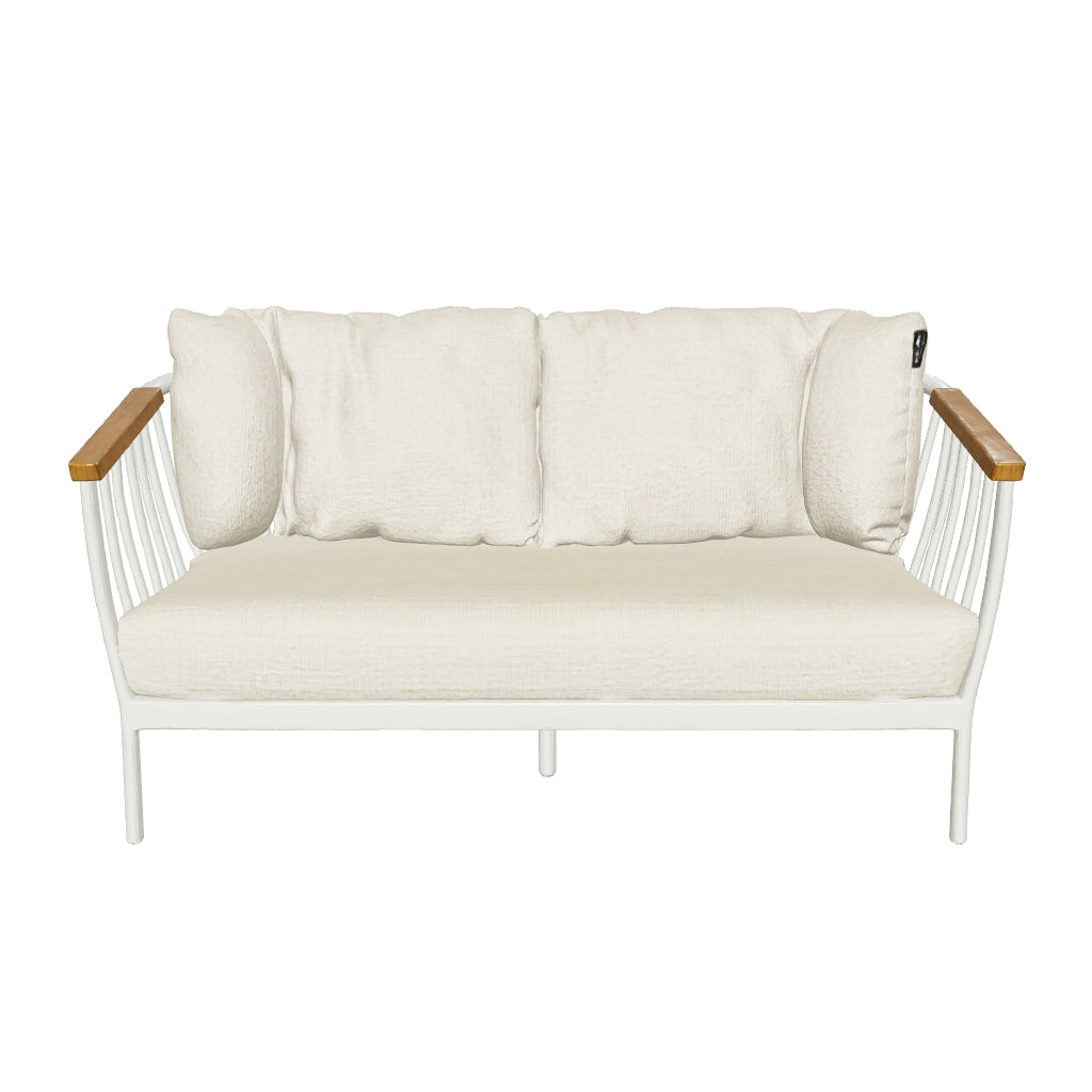 Apple Bee Condor Loungebank 2-zits Oyster, foto 2 van 3