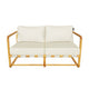 Apple Bee Dolce Loungebank 2-zits Cotton Flower, foto 2 van 3