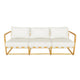 Apple Bee Dolce Loungebank 3-zits Cotton Flower, foto 2 van 3