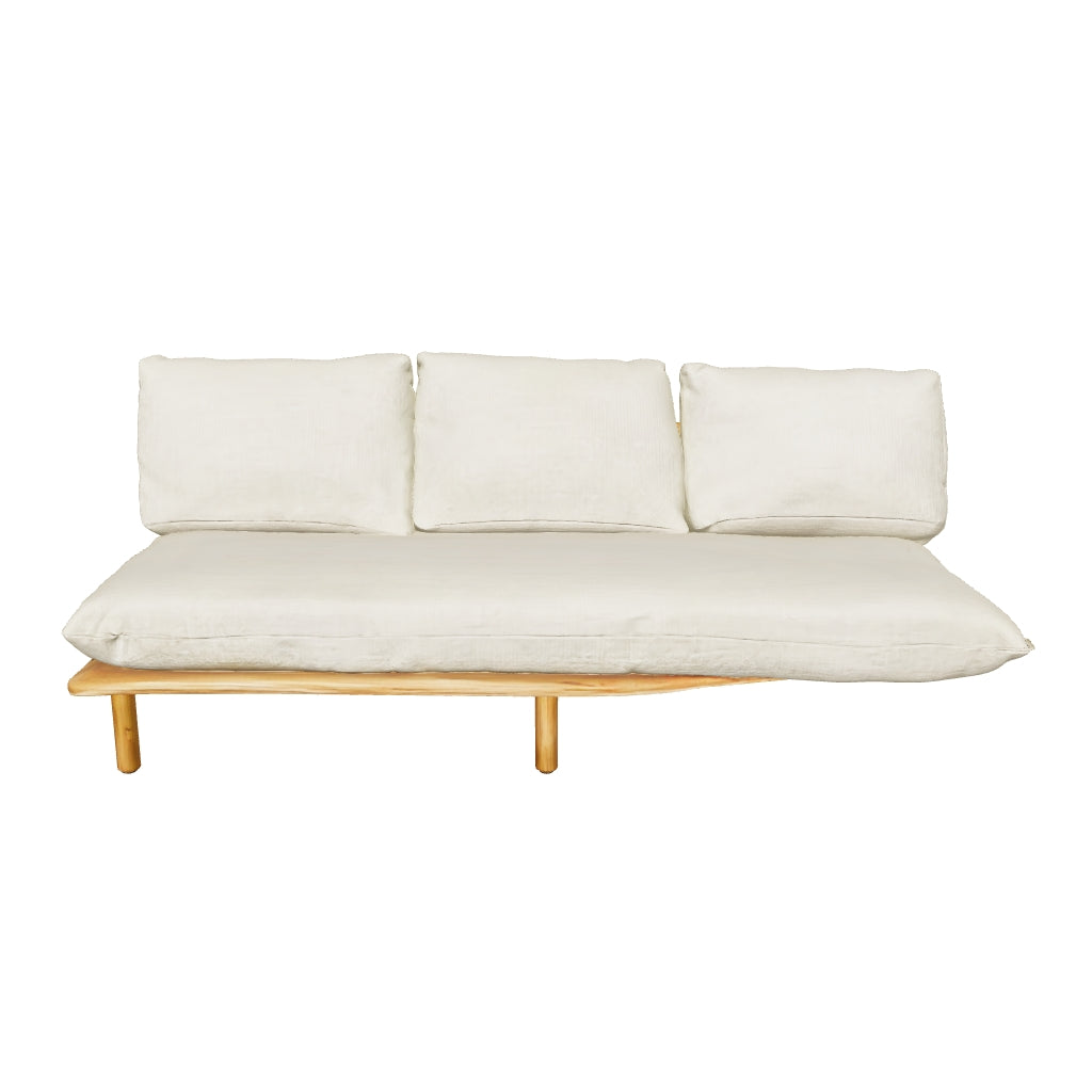 Apple Bee Sling Loungebank 3-zits Links Cotton Flower, foto 2 van 3