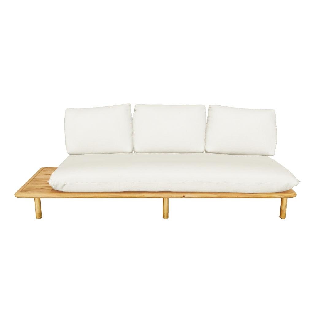 Apple Bee Sling Loungebank 3-zits Rechts Cotton Flower, foto 2 van 3