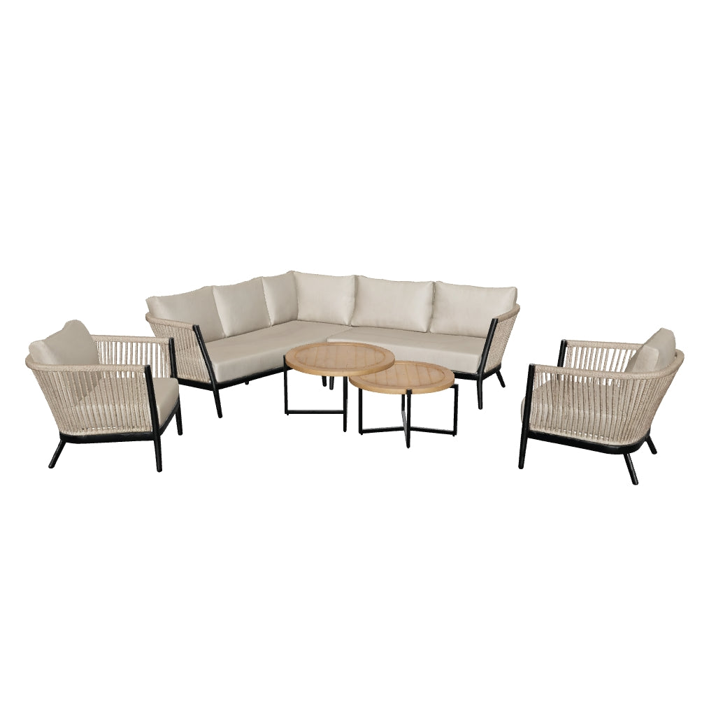 Apple Bee | Condor Loungeset | Zwart